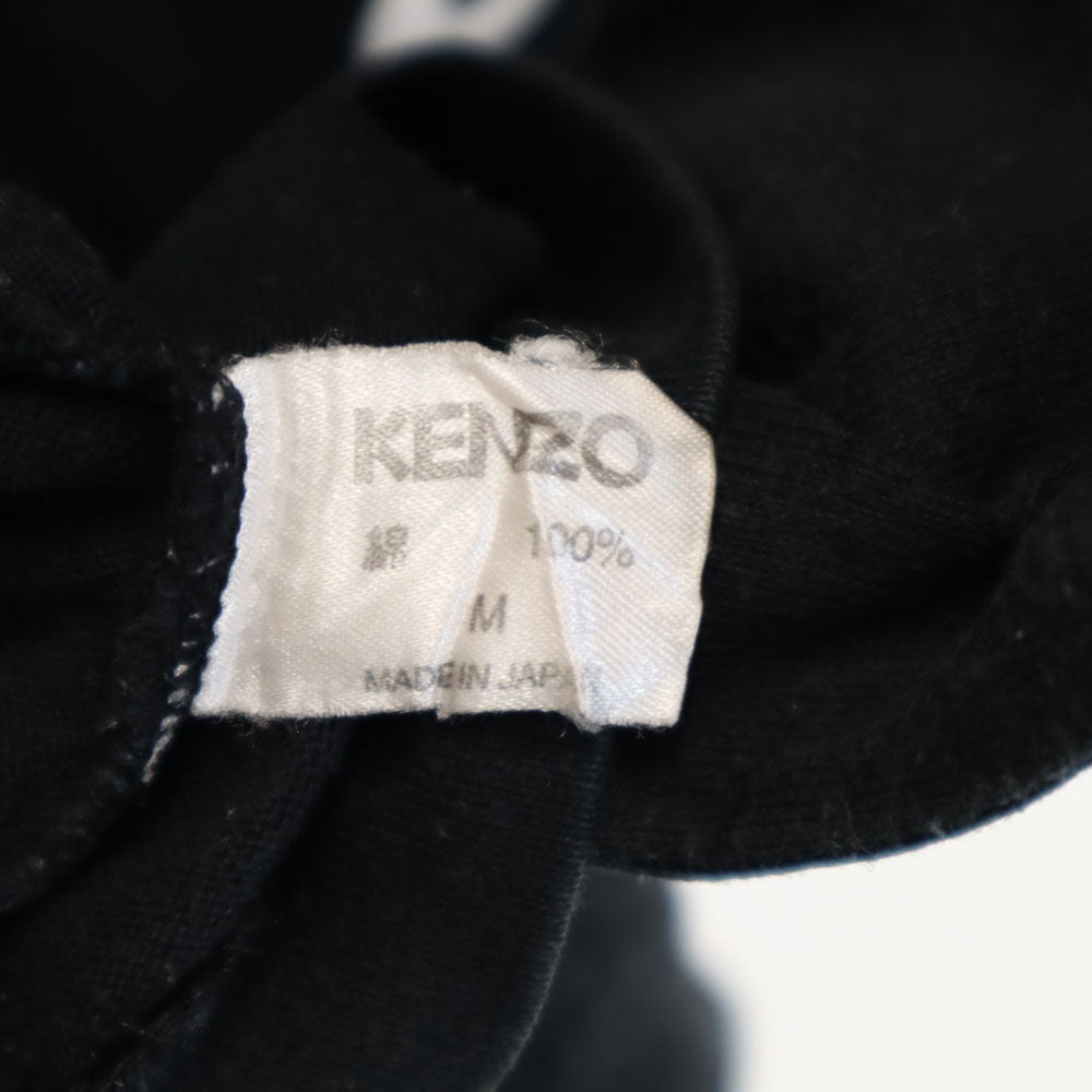 ケンゾー 日本製 半袖 Tシャツ M ブラック KENZO レディース