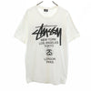 ステューシー 半袖 Tシャツ M ホワイト STUSSY メンズ