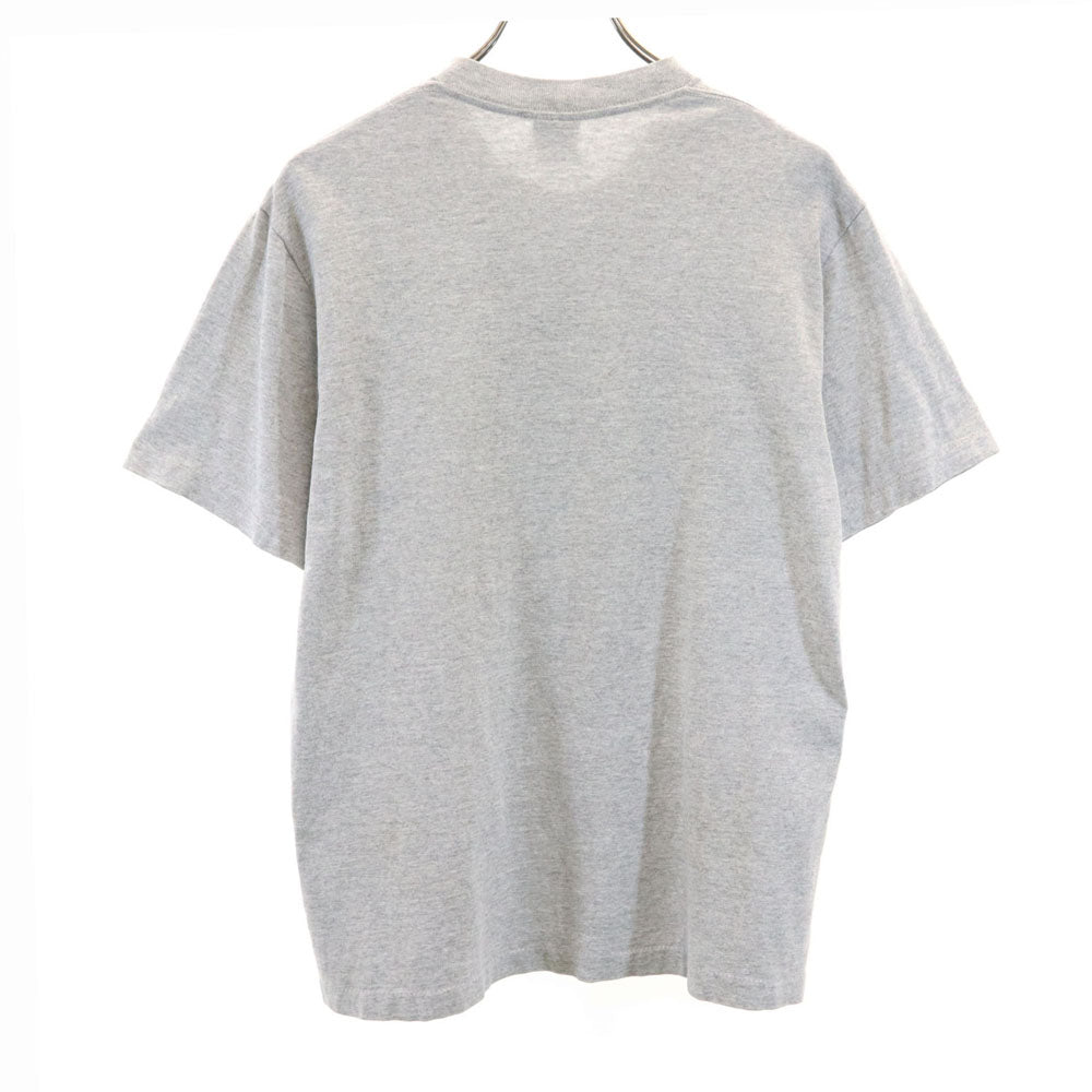 STUSSY ステューシー 90s USA製 オールド 紺タグ 半袖 Tシャツ M グレー メンズ