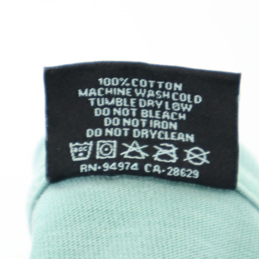 STUSSY ステューシー バックプリント 半袖 Tシャツ M ダスティーミント系 メンズ