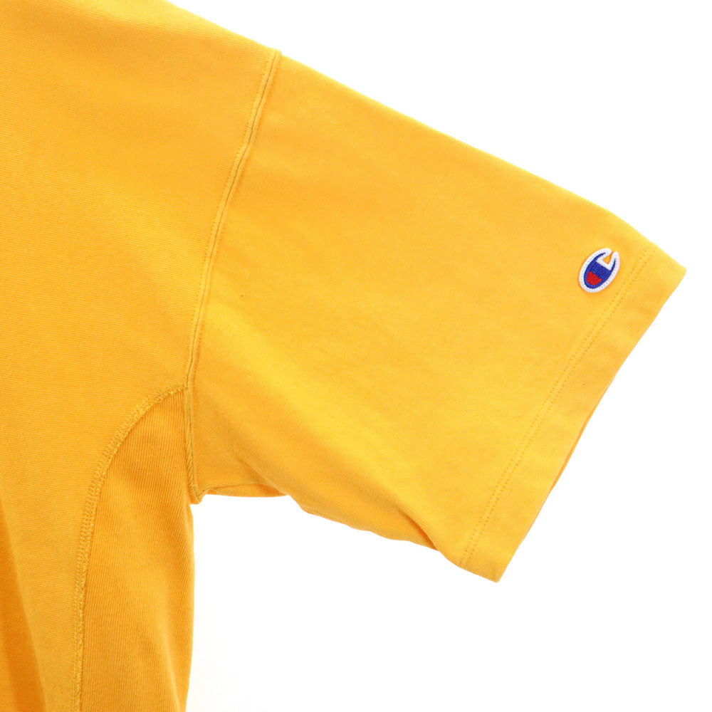 チャンピオン リバースウィーブ 半袖 Tシャツ M イエロー Champion メンズ
