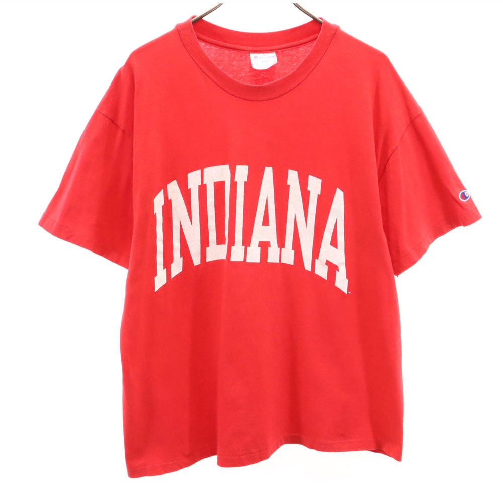 チャンピオン 90s USA製 オールド 半袖 Tシャツ L 赤 Champion メンズ
