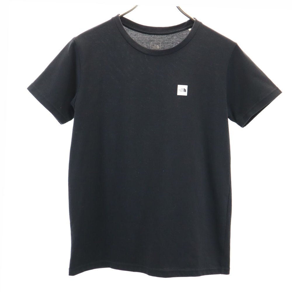 ノースフェイス アウトドア NTW32052 スモールボックスロゴ 半袖 Tシャツ L ブラック THE NORTH FACE レディース