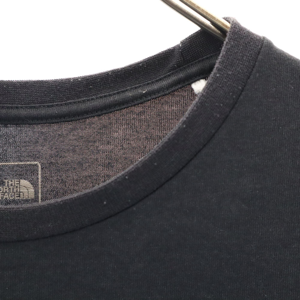 ノースフェイス アウトドア NTW32052 スモールボックスロゴ 半袖 Tシャツ L ブラック THE NORTH FACE レディース