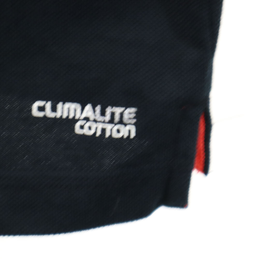 アディダス 半袖 ポロシャツ O ブラック adidas 鹿の子 メンズ