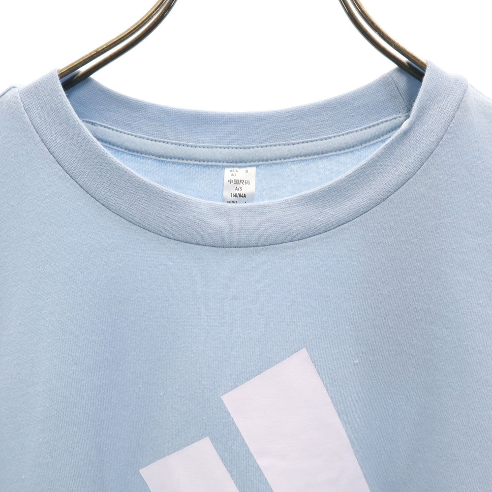 アディダス 半袖 Tシャツ M ライトブルー系 adidas レディース