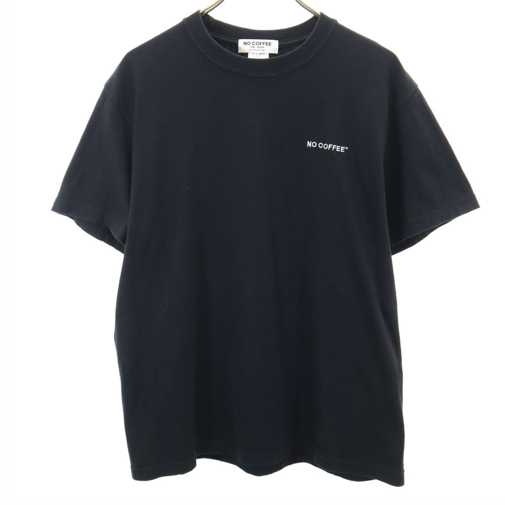 ノーコーヒー 半袖 Tシャツ L ブラック NO COFFEE メンズ