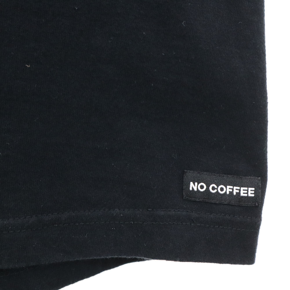 ノーコーヒー 半袖 Tシャツ L ブラック NO COFFEE メンズ