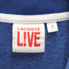 ラコステライブ 半袖 ポロシャツ 3 ブルー LACOSTE L!VE 鹿の子 メンズ