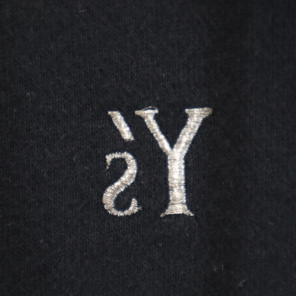 Y's ワイズ × ニューエラ コラボ 長袖 スウェットパーカー L 黒 × NEWERA プルオーバー メンズ