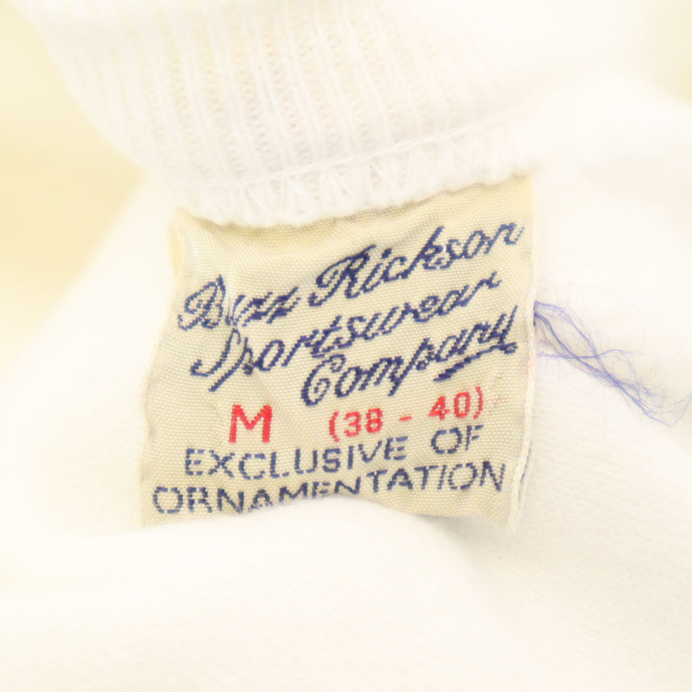 バズリクソンズ 東洋エンタープライズ ピーナッツ コラボ スヌーピー 長袖 スウェット トレーナー M ホワイト Buzz Rickson's x PEANUTS SNOOPY 裏起毛 メンズ