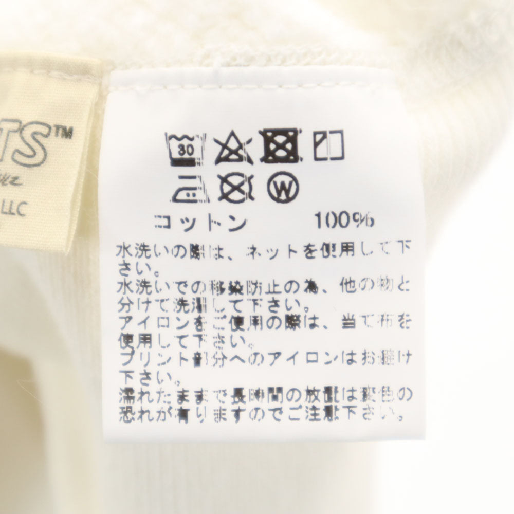 バズリクソンズ 東洋エンタープライズ ピーナッツ コラボ スヌーピー 長袖 スウェット トレーナー M ホワイト Buzz Rickson's x PEANUTS SNOOPY 裏起毛 メンズ