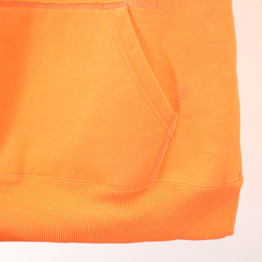 ヒステリックグラマー 長袖 スウェットパーカー M ネオンオレンジ HYSTERIC GLAMOUR 裏起毛 メンズ