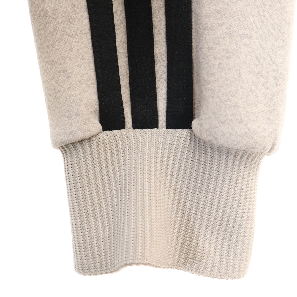 アディダス 80s 日本製 デサント製 ヴィンテージ トレフォイルロゴ トラックジャケット L-O グレー adidas メンズ