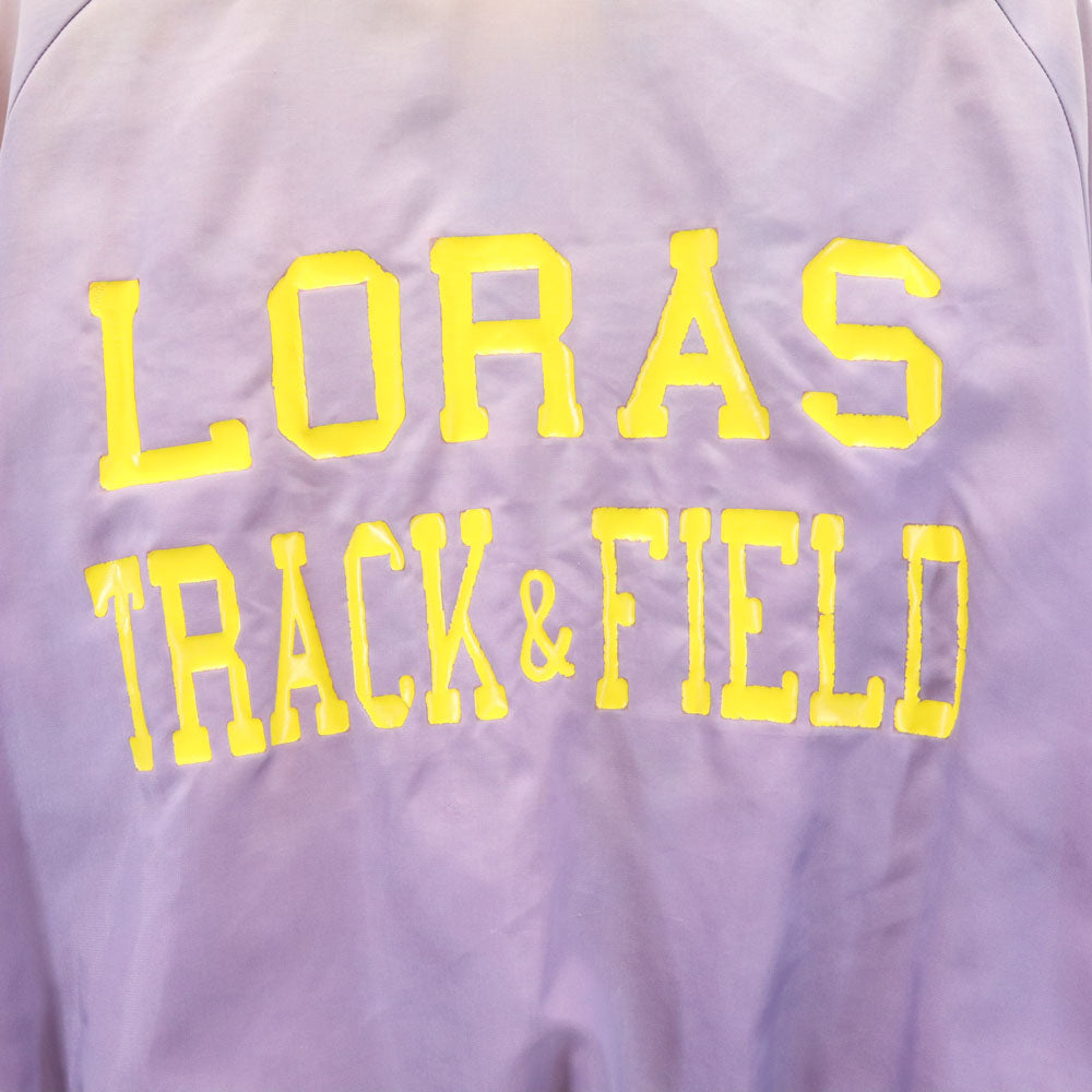 Don AllESON Athletic 70s ヴィンテージ コーチジャケット スタジャン ライトパープル ベースボールジャケット 裏キルティング メンズ