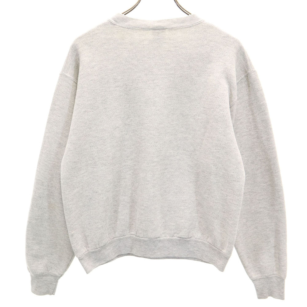 フルーツオブザルーム 90s USA製 オールド カレッジ ハーバード 長袖 スウェット トレーナー L グレー FRUIT OF THE LOOM 裏起毛 HARVARD メンズ