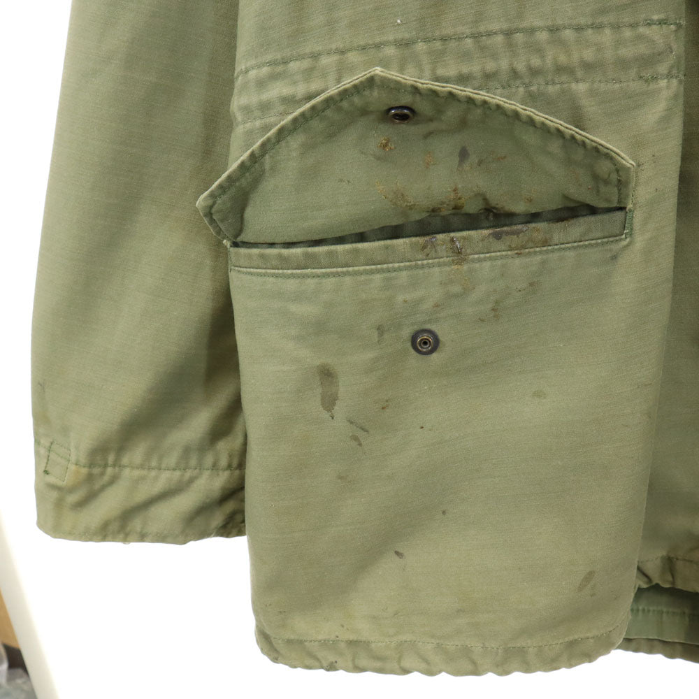 アメリカ軍 70s DLA ヴィンテージ M-65 ミリタリージャケット M オリーブ US ARMY フィールドコート メンズ