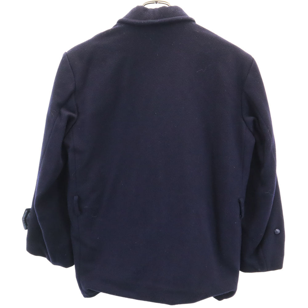 VINTAGE ヴィンテージ 70s ボールチェーン スポジャケ メルトン ジャケット ネイビー メンズ