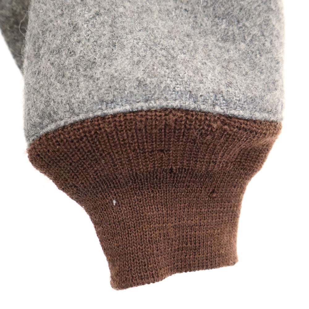 LOST WORLDS ロストワールド USA製 メルトン ジャケット M グレー メンズ