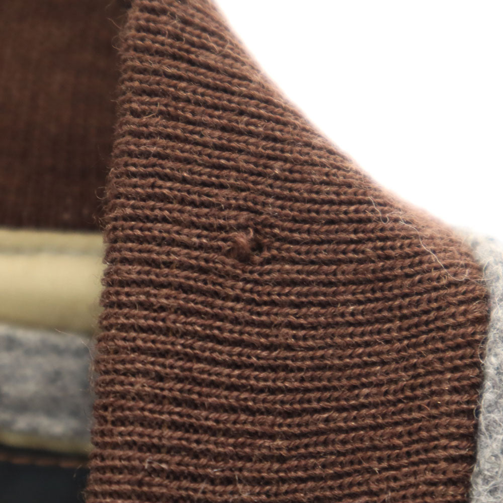 LOST WORLDS ロストワールド USA製 メルトン ジャケット M グレー メンズ