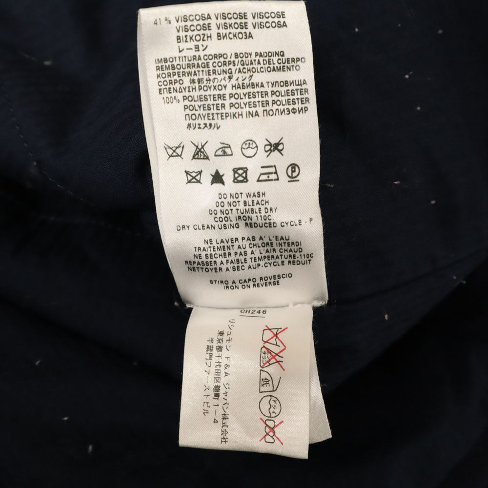 SEE BY CHLOE シーバイクロエ ウールブレンド フーデッド ピーコート 38 ネイビー レディース