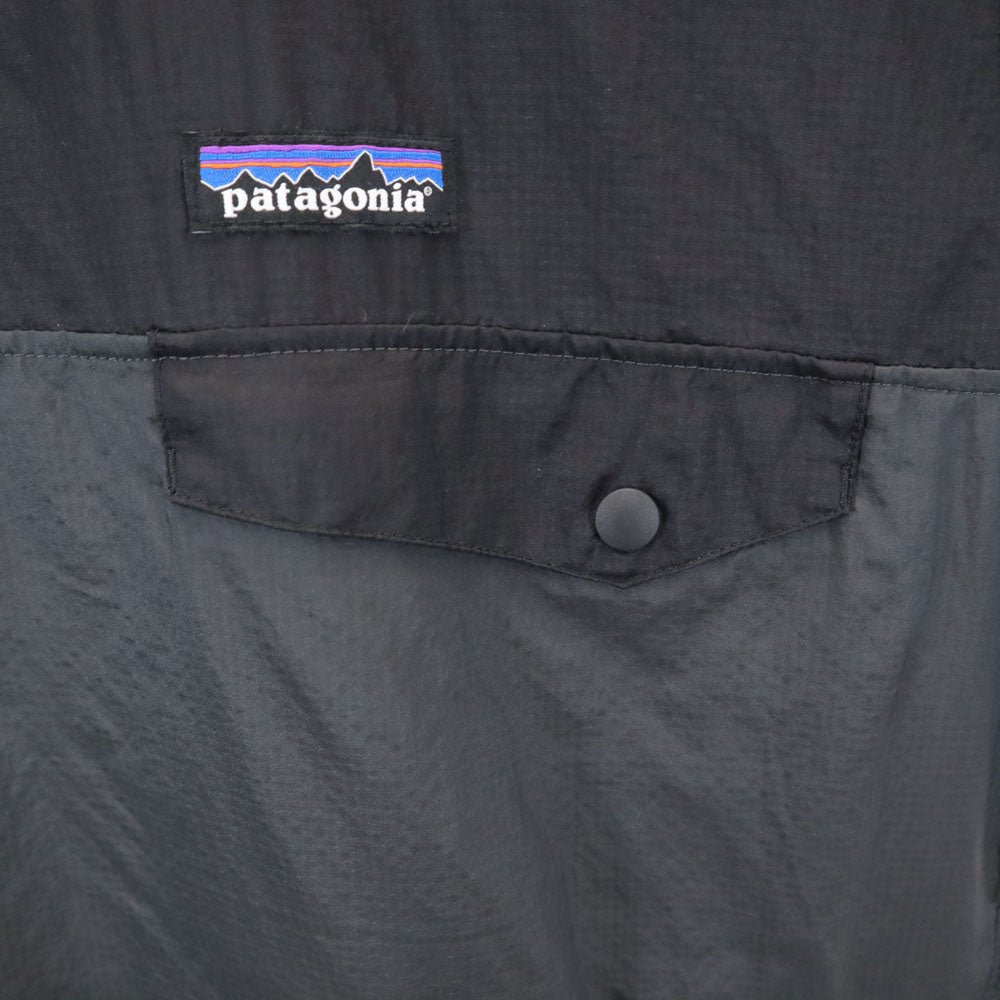 パタゴニア アウトドア 24150SP21 フーディニ スナップT ナイロンジャケット S ブラック patagonia プルオーバー メンズ