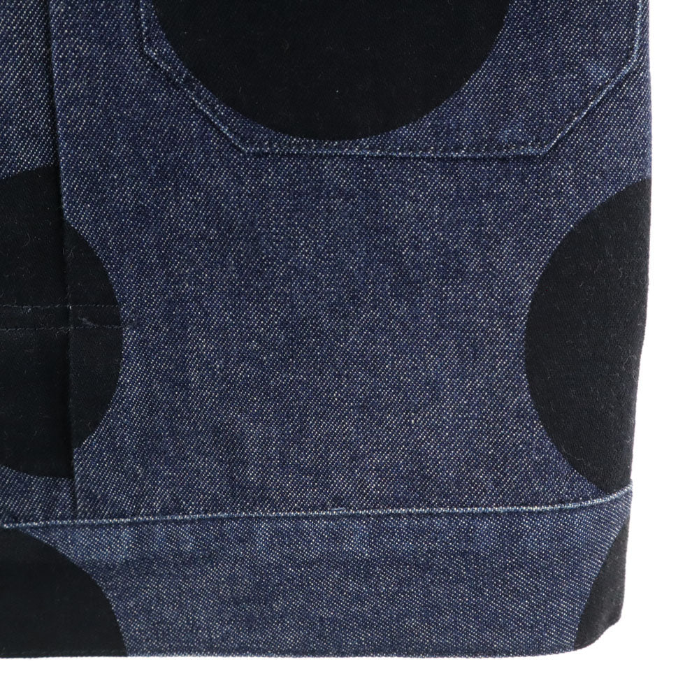 TAKESHI KOSAKA タケシコウサカ ドット柄 デニムジャケット 1 ネイビー Y's ヨウジヤマモト ジージャン レディース