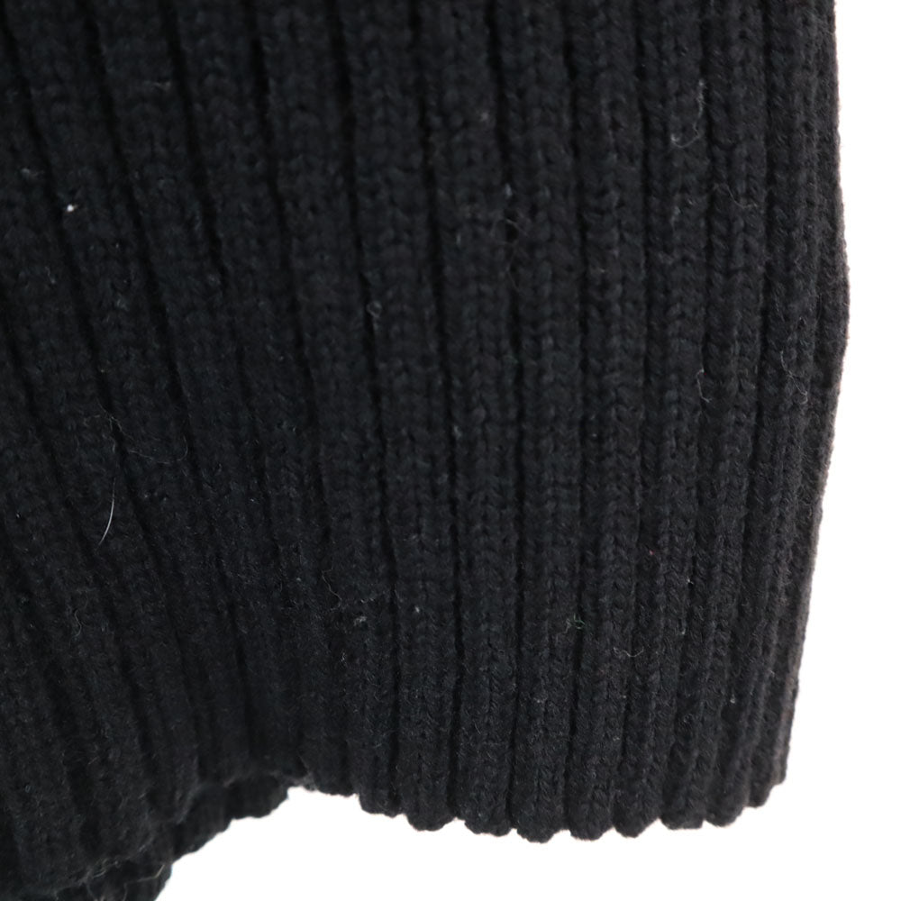 ジュンヤワタナベコムデギャルソン 2001年 00s 日本製 長袖 タートルネック セーター ブラック JUNYA WATANABE COMME des GARCONS リブニット レディース