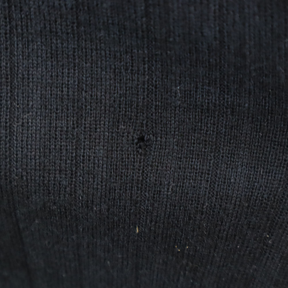 イヴサンローラン 90s オールド 長袖 プリーツ ニットカーディガン M ブラック YVES SAINT LAURENT レディース