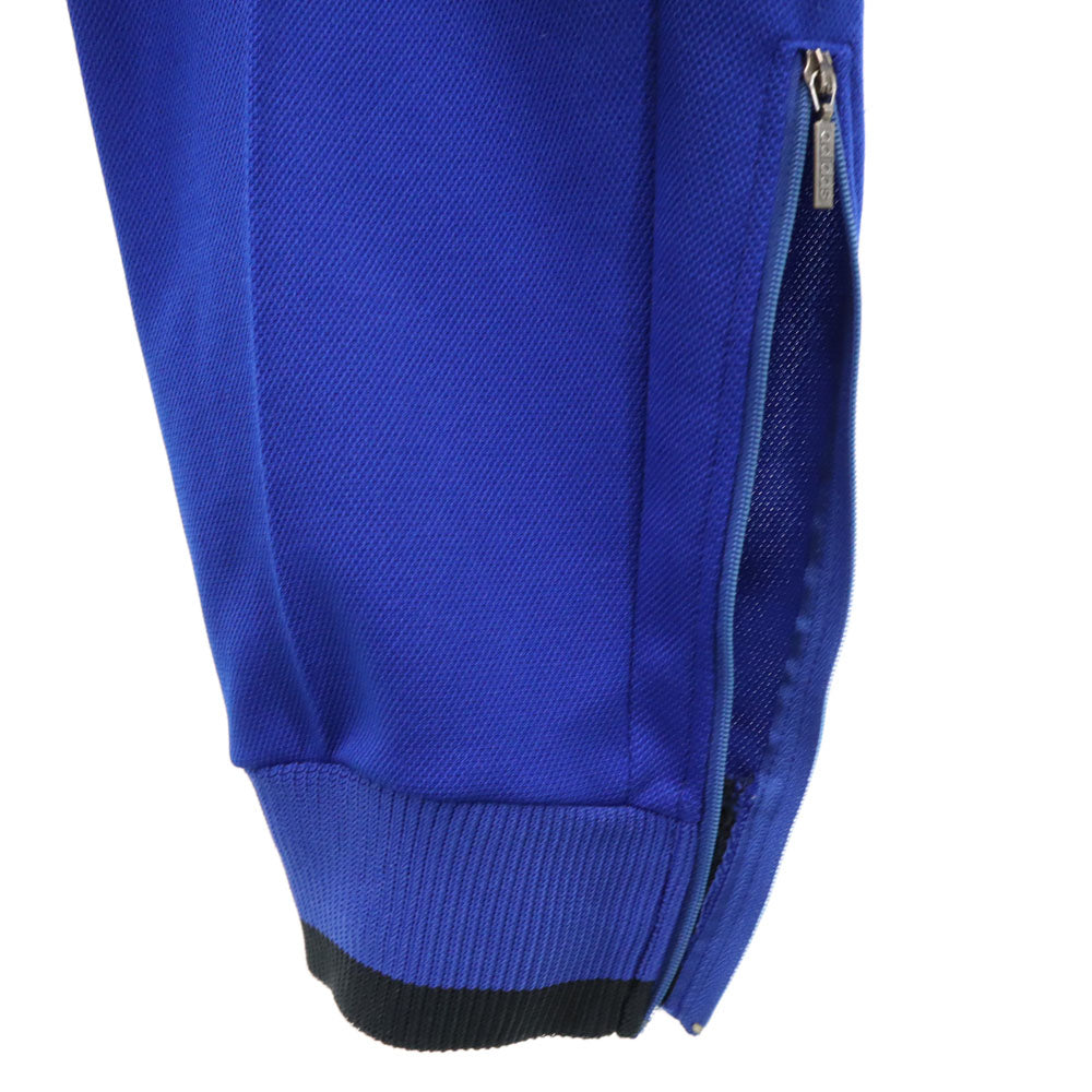 アディダス 80s デサント製 ヴィンテージ トレフォイルロゴ トラックジャケット 上下 セットアップ L ブルー系 adidas ジャージ メンズ