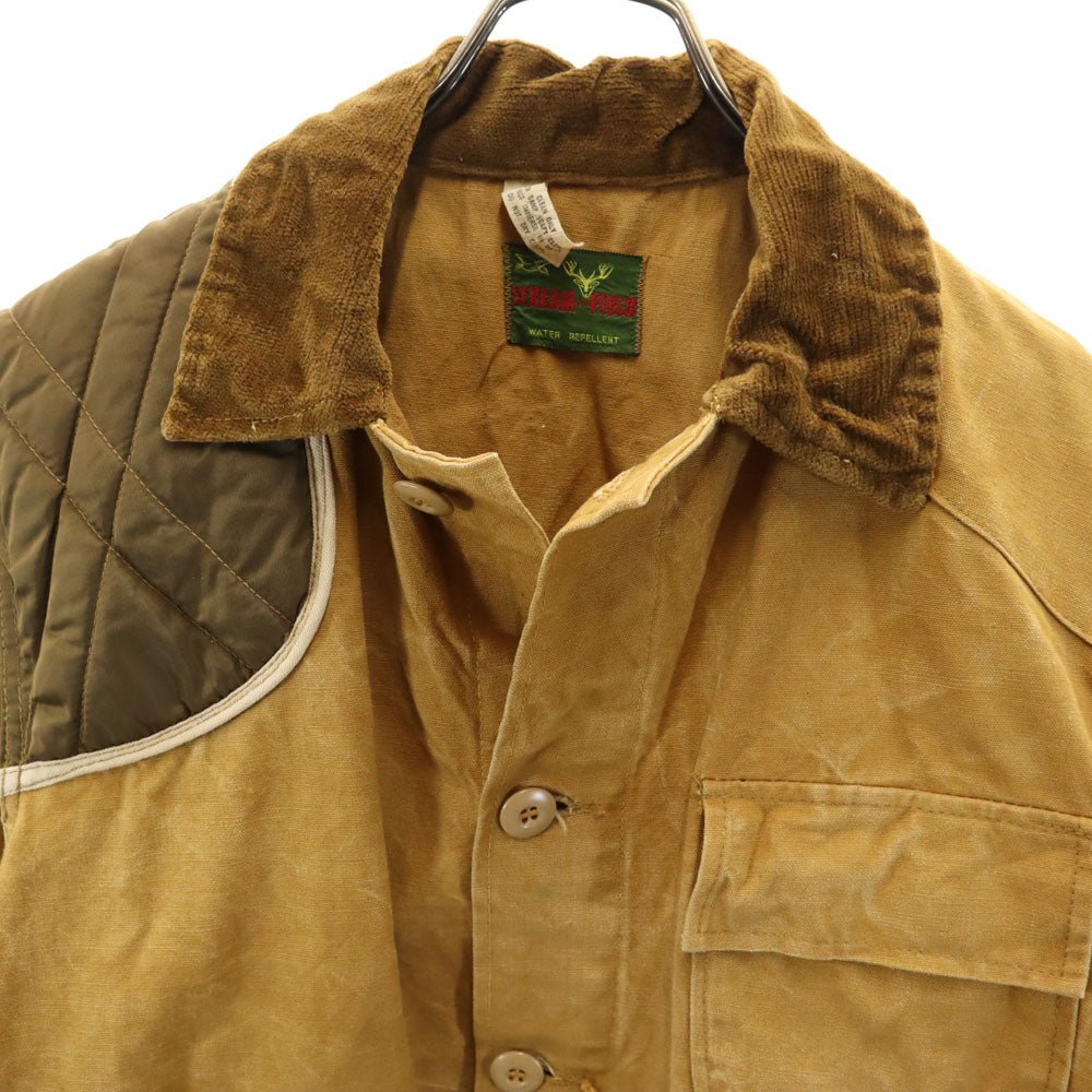 STREAM AND FIELD 70s ヴィンテージ ハンティングジャケット ベージュ メンズ