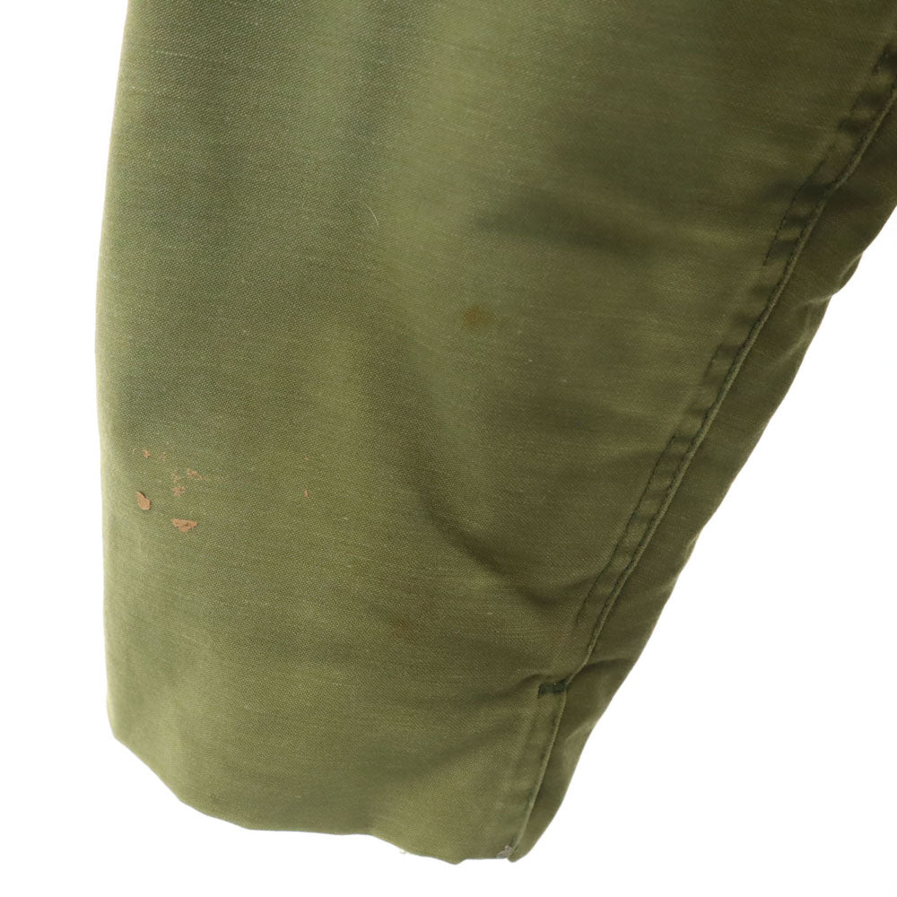 US ARMY アメリカ軍 70s A2 デッキジャケット ヴィンテージ ミリタリージャケット L カーキ メンズ