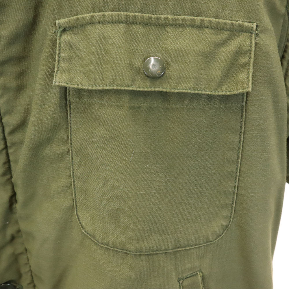 US ARMY アメリカ軍 70s A2 デッキジャケット ヴィンテージ ミリタリージャケット L カーキ メンズ