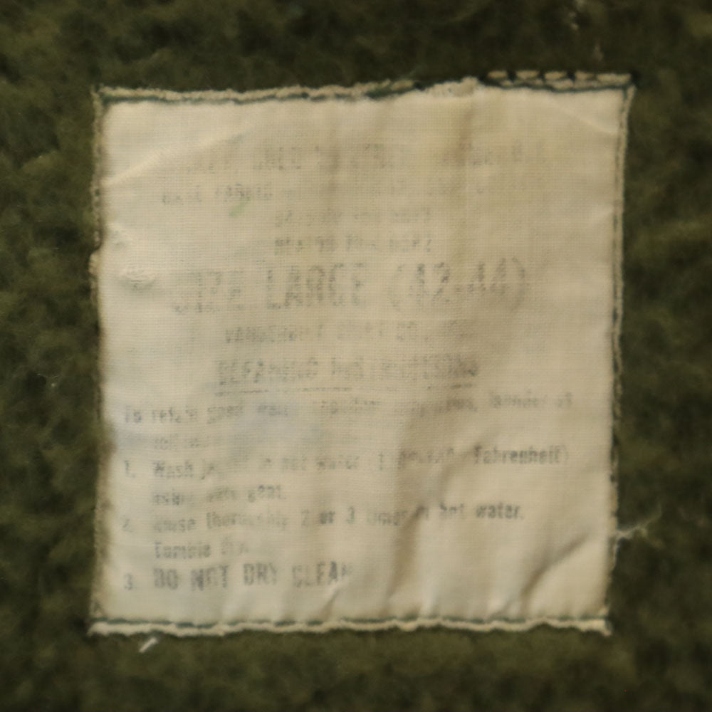 US ARMY アメリカ軍 70s A2 デッキジャケット ヴィンテージ ミリタリージャケット L カーキ メンズ