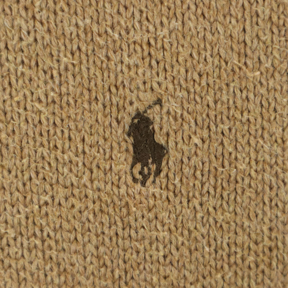 Polo by Ralph Lauren ポロバイラルフローレン 90s オールド 長袖 セーター ブラウン ニット メンズ