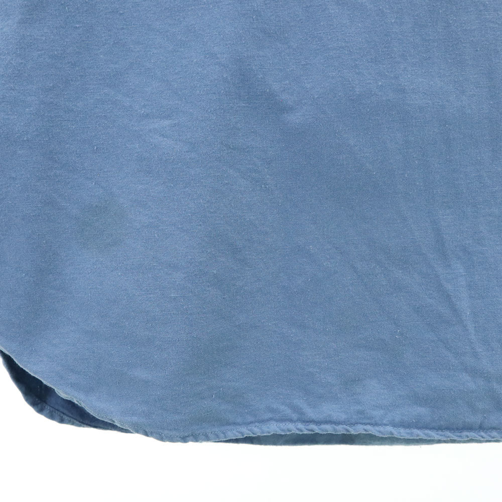 SWEDENISH ARMY スウェーデン軍 70s ヴィンテージ 長袖 スリーピング シャツ 39 ブルー プルオーバー メンズ