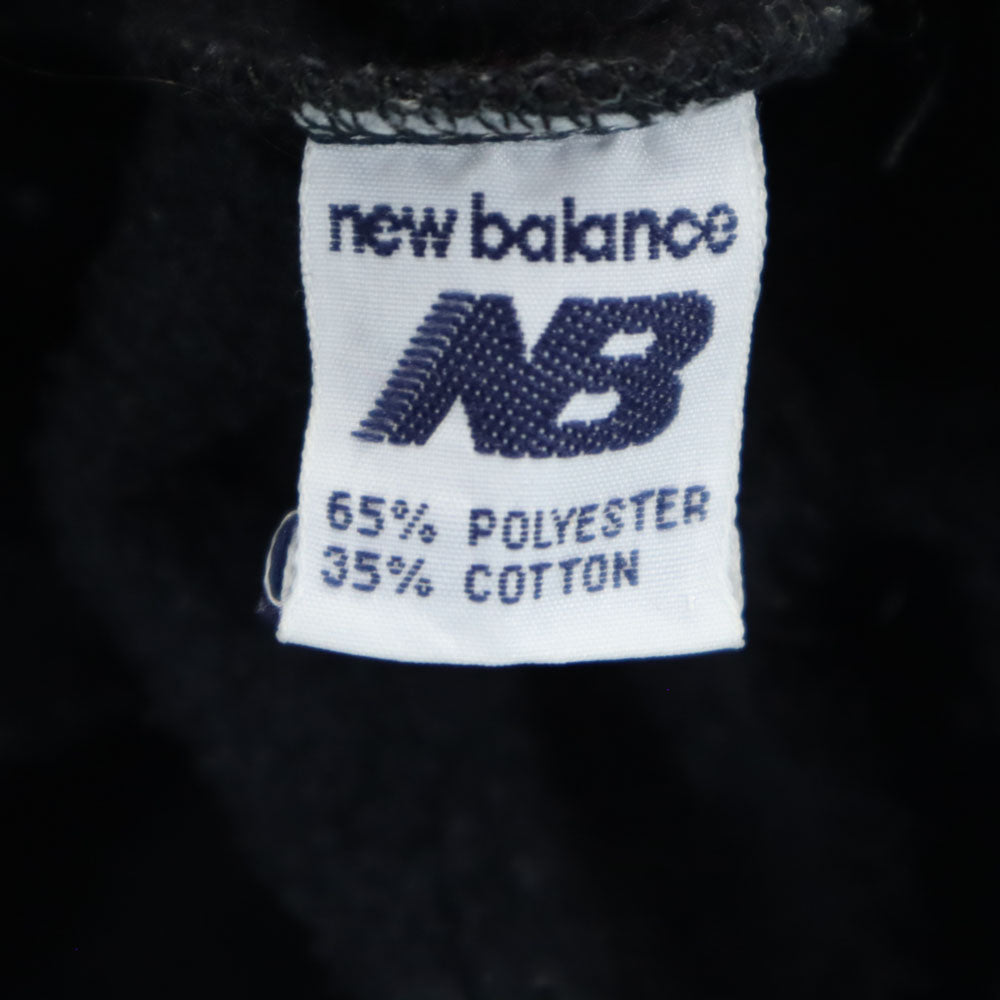 NEW BALANCE ニューバランス 90s オールド 長袖 スウェットパーカー L ブラック 裏起毛 レディース