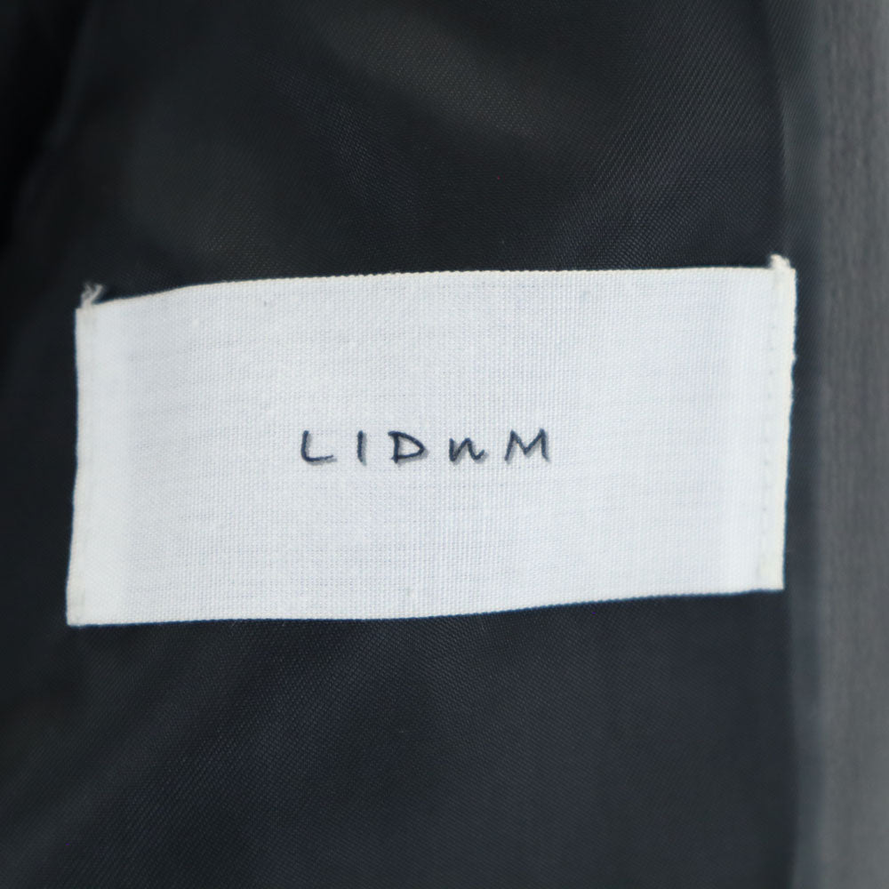 LIDNM リドム 日本製 レザージャケット L ブラック ブルゾン メンズ