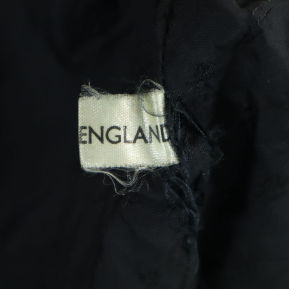 Capricorn 90s イングランド製 オールド レザージャケット ブラック ブルゾン メンズ