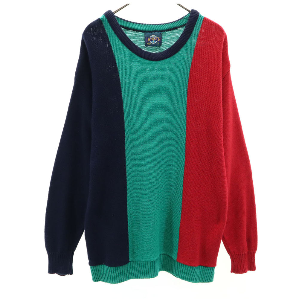 Jantzen ジャンセン 80s 90s USA製 オールド 長袖 セーター L ニット メンズ