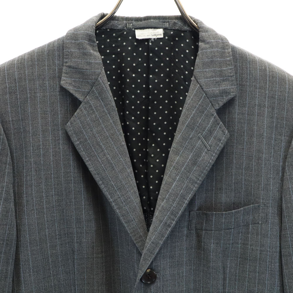 COMME des GARCONS HOMME DEUX コムデギャルソンオムドゥ 2011年 日本製 ウール テーラードジャケット M グレー メンズ