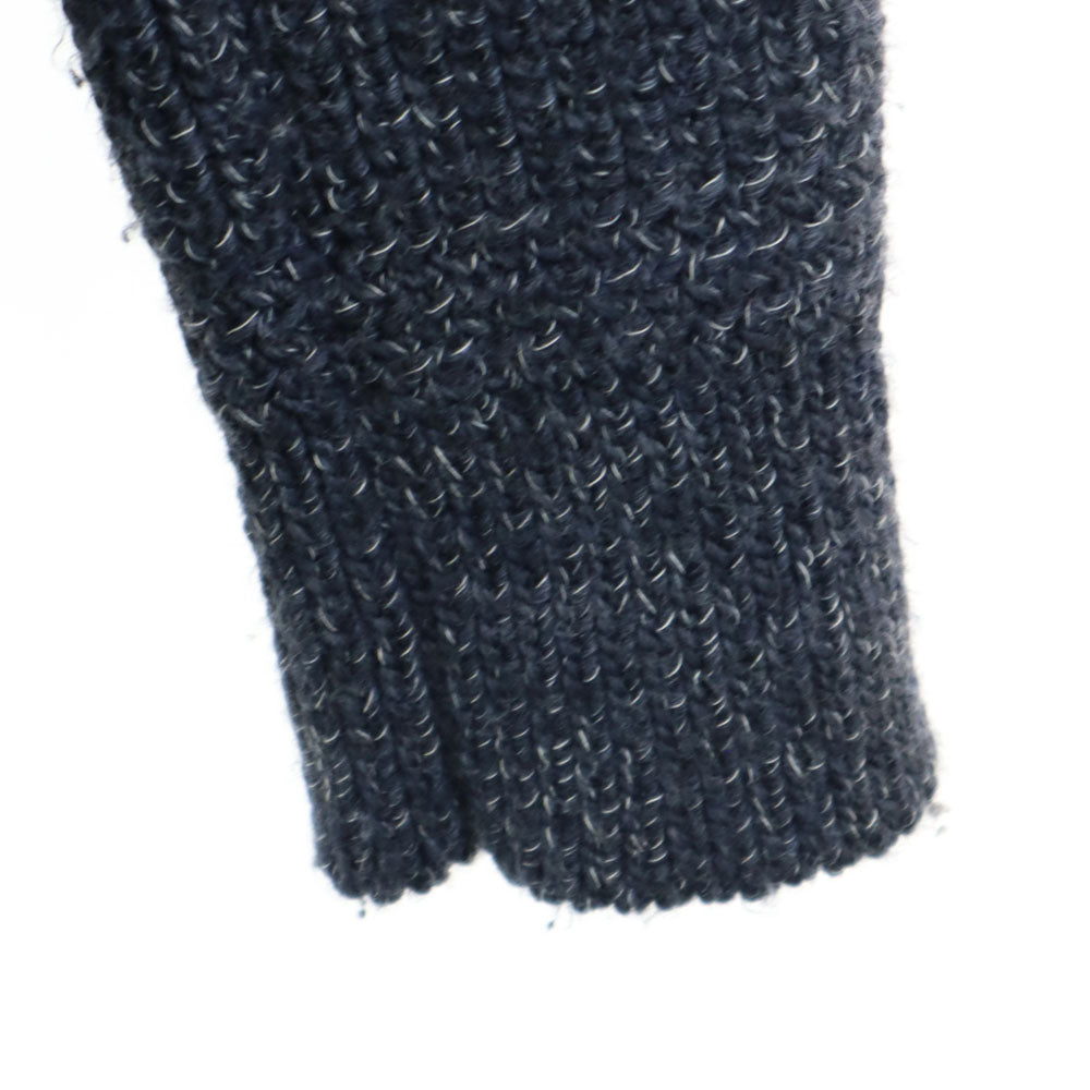 PHENOMENON フェノメノン 2012年 日本製 長袖 Vネック ニットカーディガン 38/M チャコールグレー メンズ