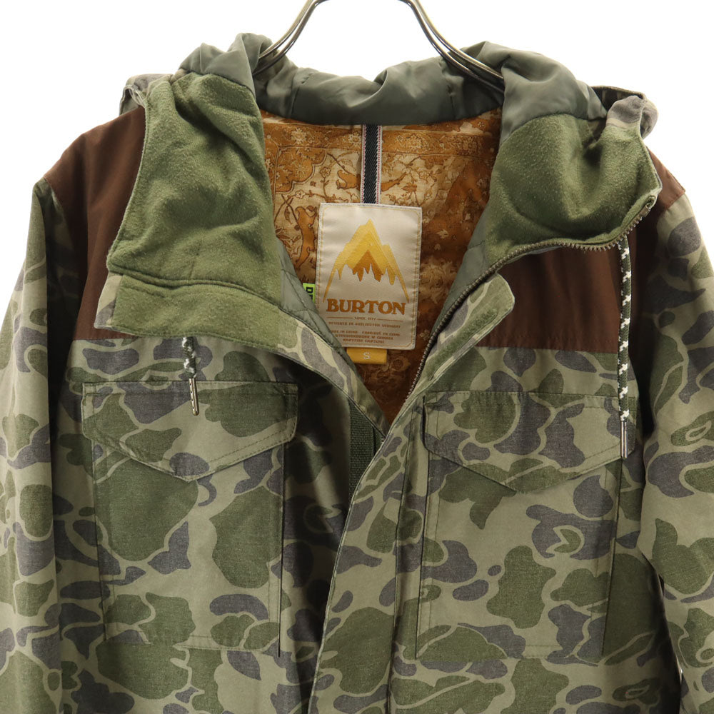 BURTON バートン スノーボード ウィンター ジャケット S オリーブ サーモライト中綿 スキー メンズ