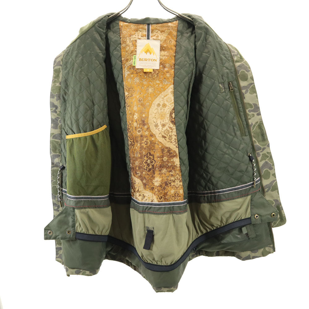 BURTON バートン スノーボード ウィンター ジャケット S オリーブ サーモライト中綿 スキー メンズ
