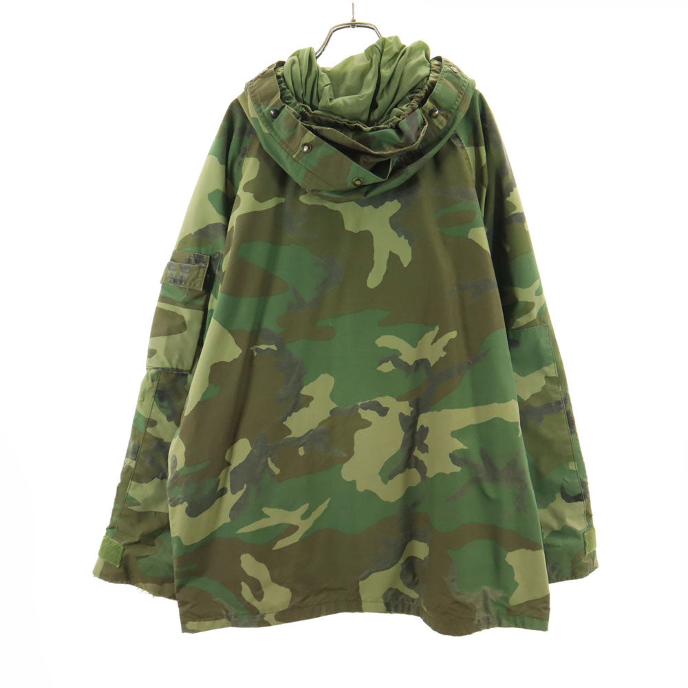 US ARMY アメリカ軍 90s ゴアテックス ECWCS イクワックス ウッドランドカモ パーカー L カーキ 迷彩 ミリタリー ジャケット メンズ