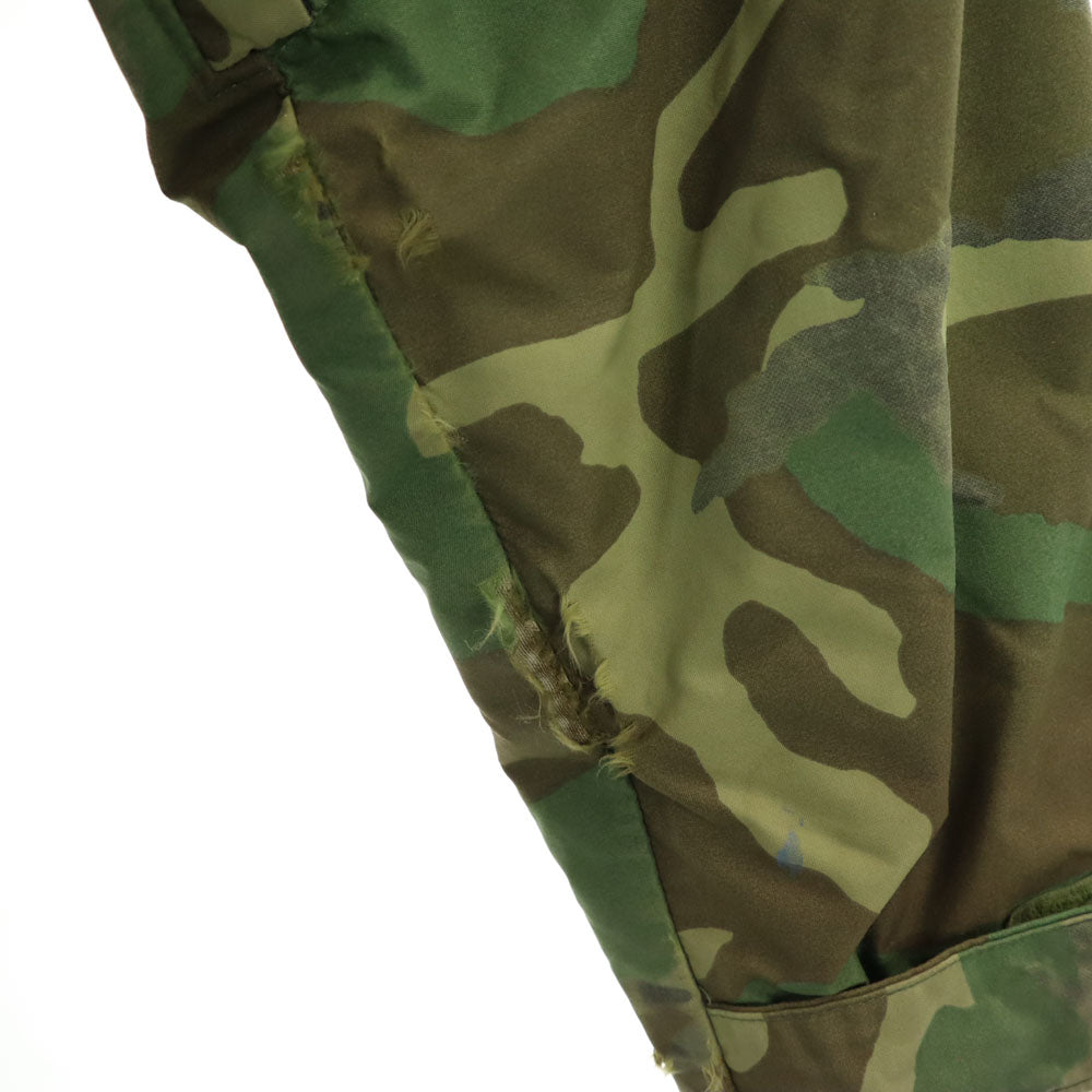 US ARMY アメリカ軍 90s ゴアテックス ECWCS イクワックス ウッドランドカモ パーカー L カーキ 迷彩 ミリタリー ジャケット メンズ
