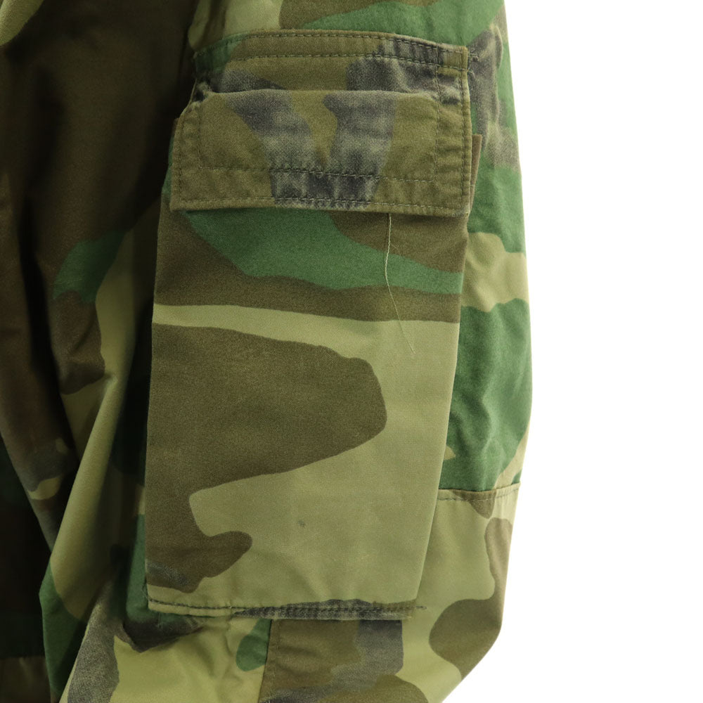 US ARMY アメリカ軍 90s ゴアテックス ECWCS イクワックス ウッドランドカモ パーカー L カーキ 迷彩 ミリタリー ジャケット メンズ