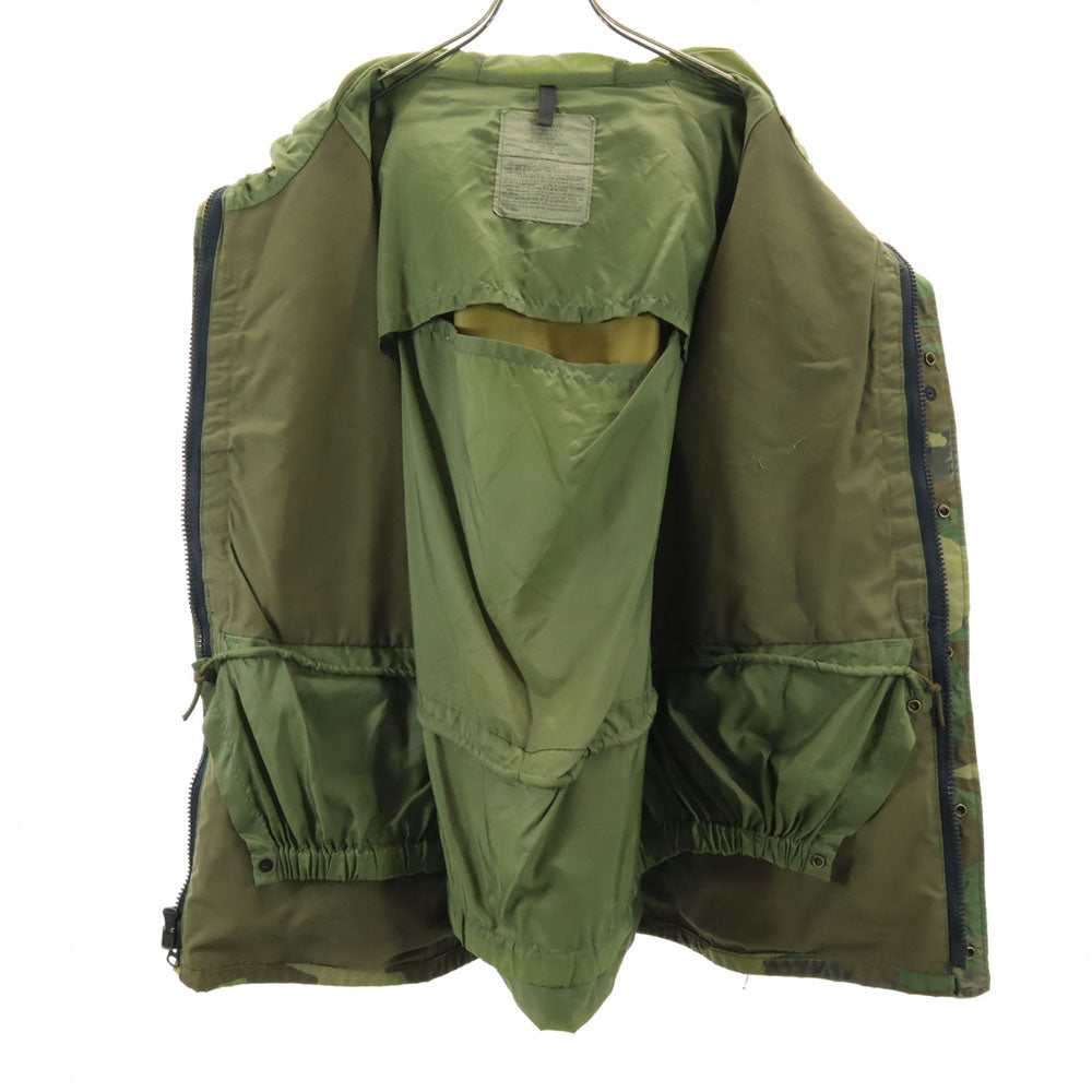 US ARMY アメリカ軍 90s ゴアテックス ECWCS イクワックス ウッドランドカモ パーカー L カーキ 迷彩 ミリタリー ジャケット メンズ