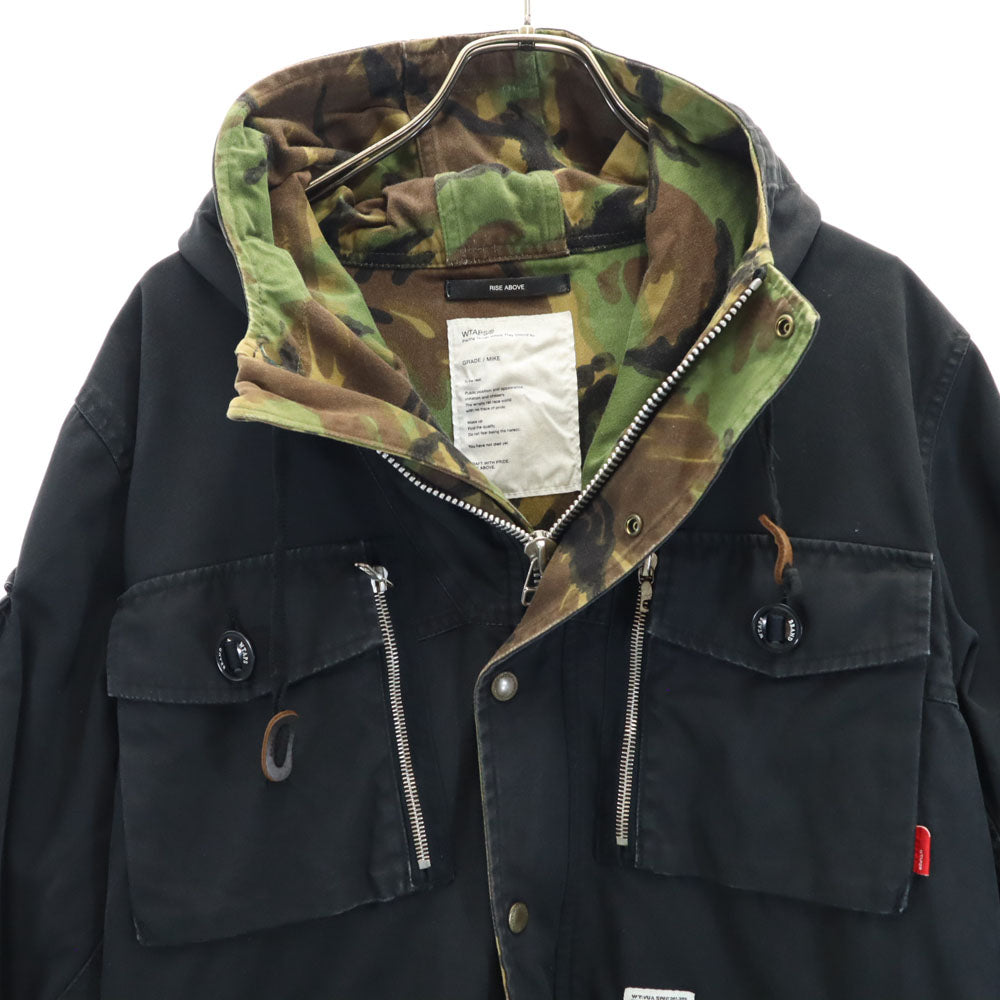 WTAPS ダブルタップス フィールドジャケット ブラック メンズ