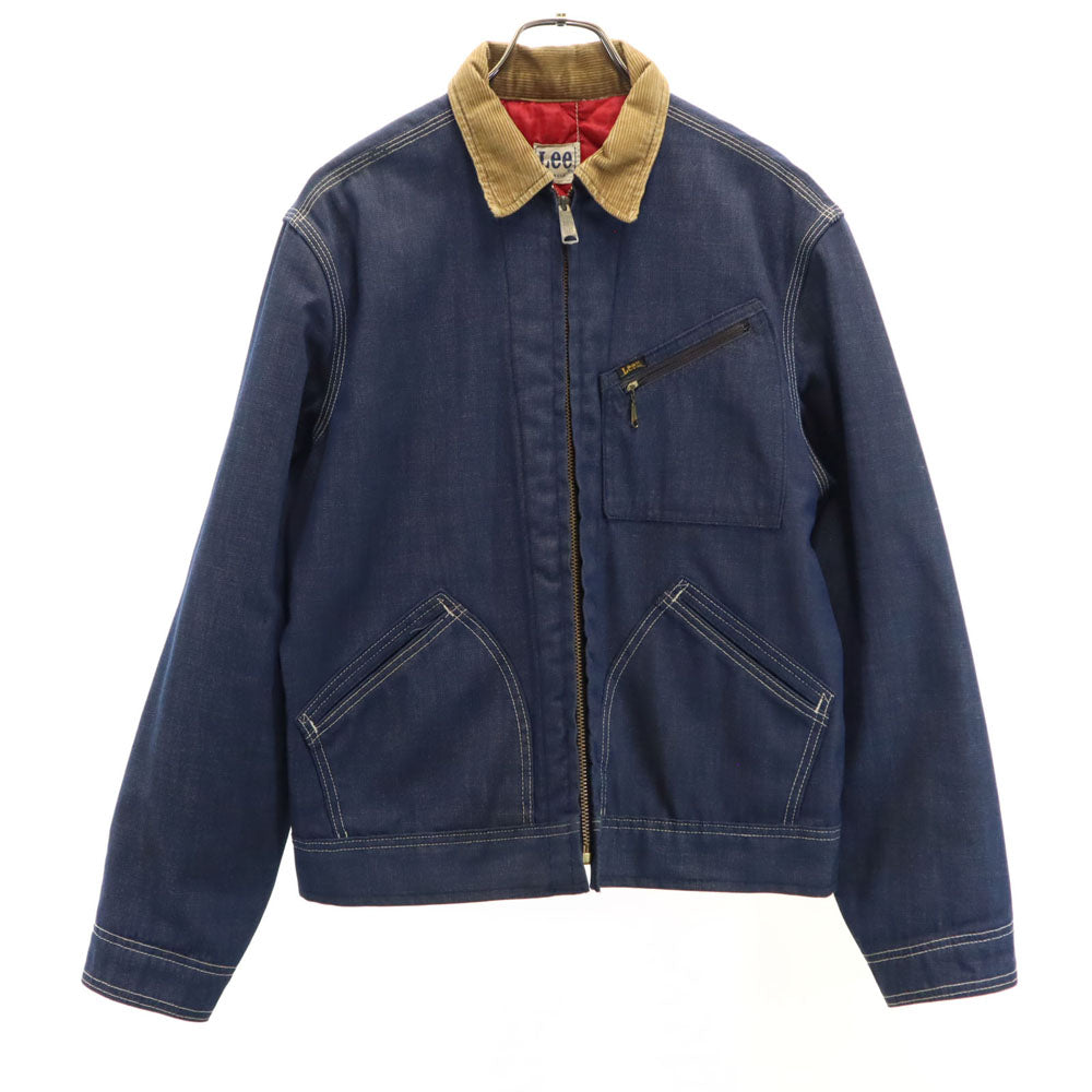 Lee リー 70s USA製 ヴィンテージ 91B デニムジャケット インディゴ 裏キルティング ジージャン メンズ
